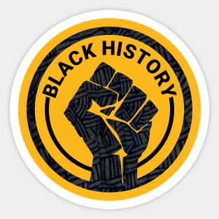 BLACK HISTORY MONTH Sticker